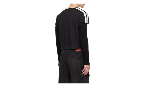 424 Capped Long-Sleeve Tee "Black" FF6SMH73APJE001999