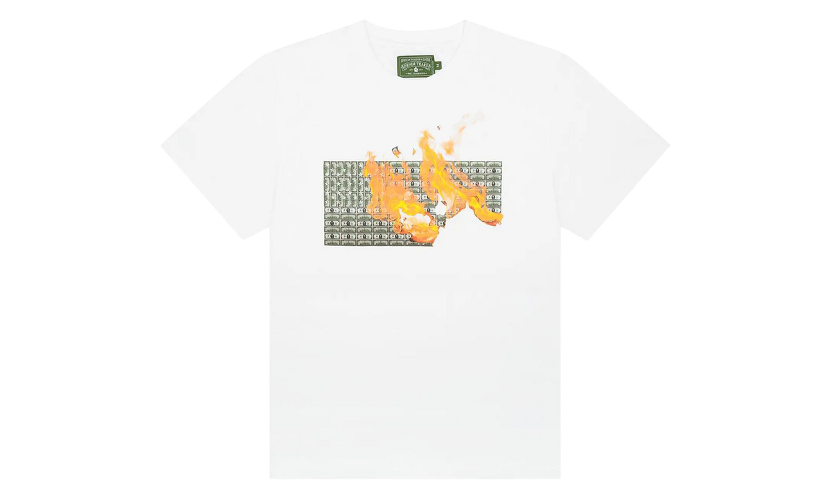 DENIM TEARS Burn It All Tee "White" DT1003