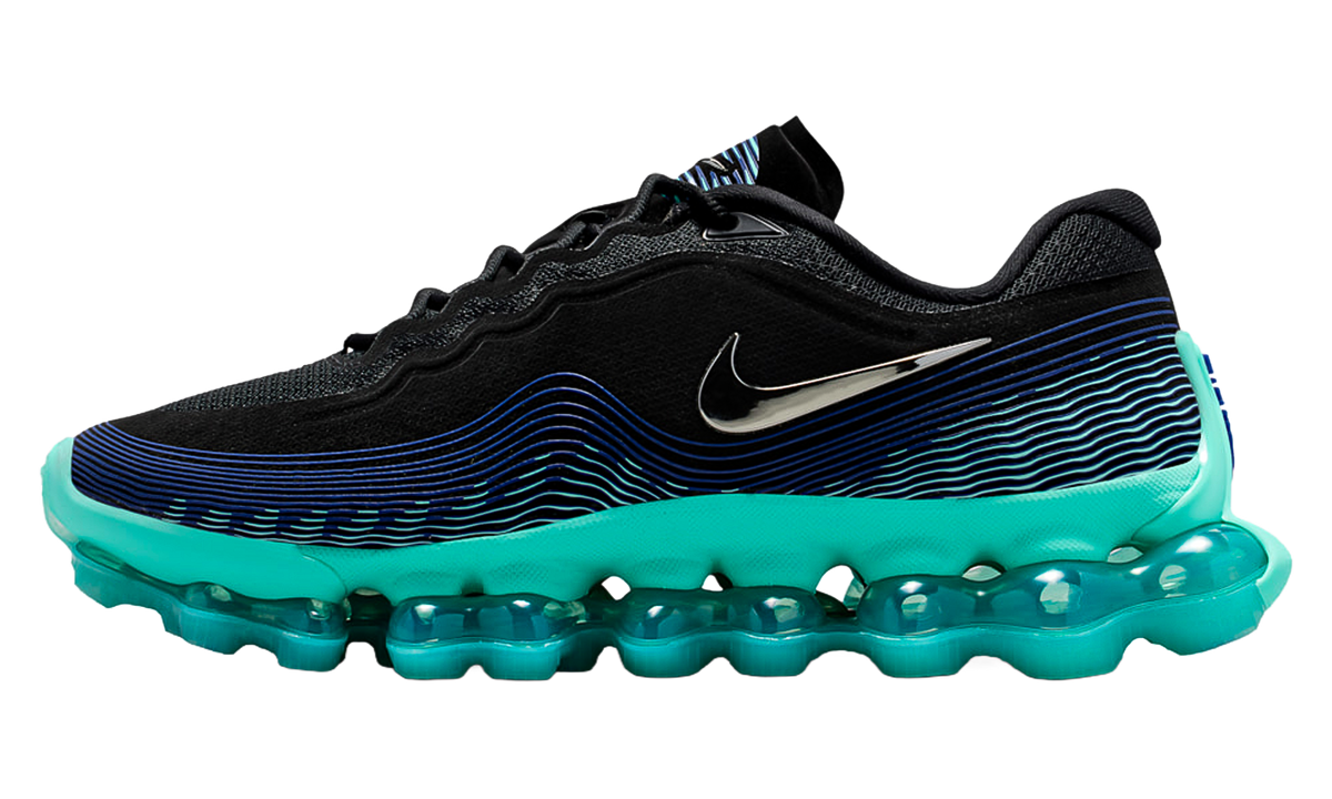 Nike Air Liquid Max "Black Radiant Blue Aurora Green" IQ7635 001