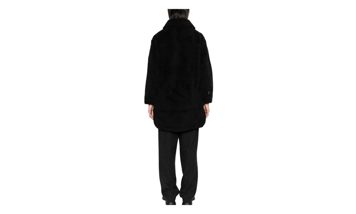 Frankie UGGfluff Shirt Jacket WMNS "Black" 1144453 BLK