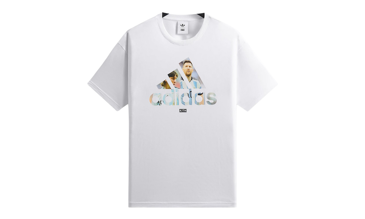 Kith Messi for adidas Football Graphic Tee "White" adku4264