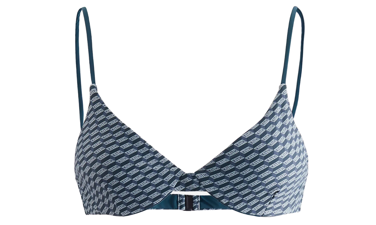 Kith Bellamy Monogram Balconette Top WMNS "Navy" KHW070059 336