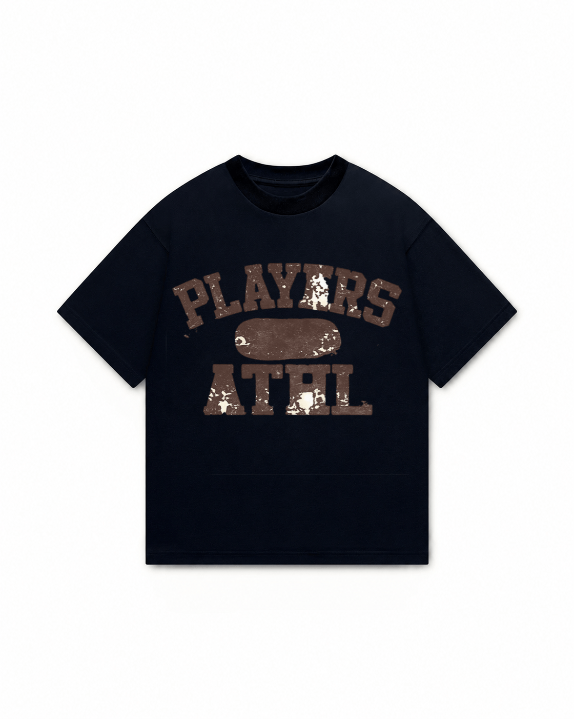 PLAYERS ONLY ATHLETIC BLACK TEE