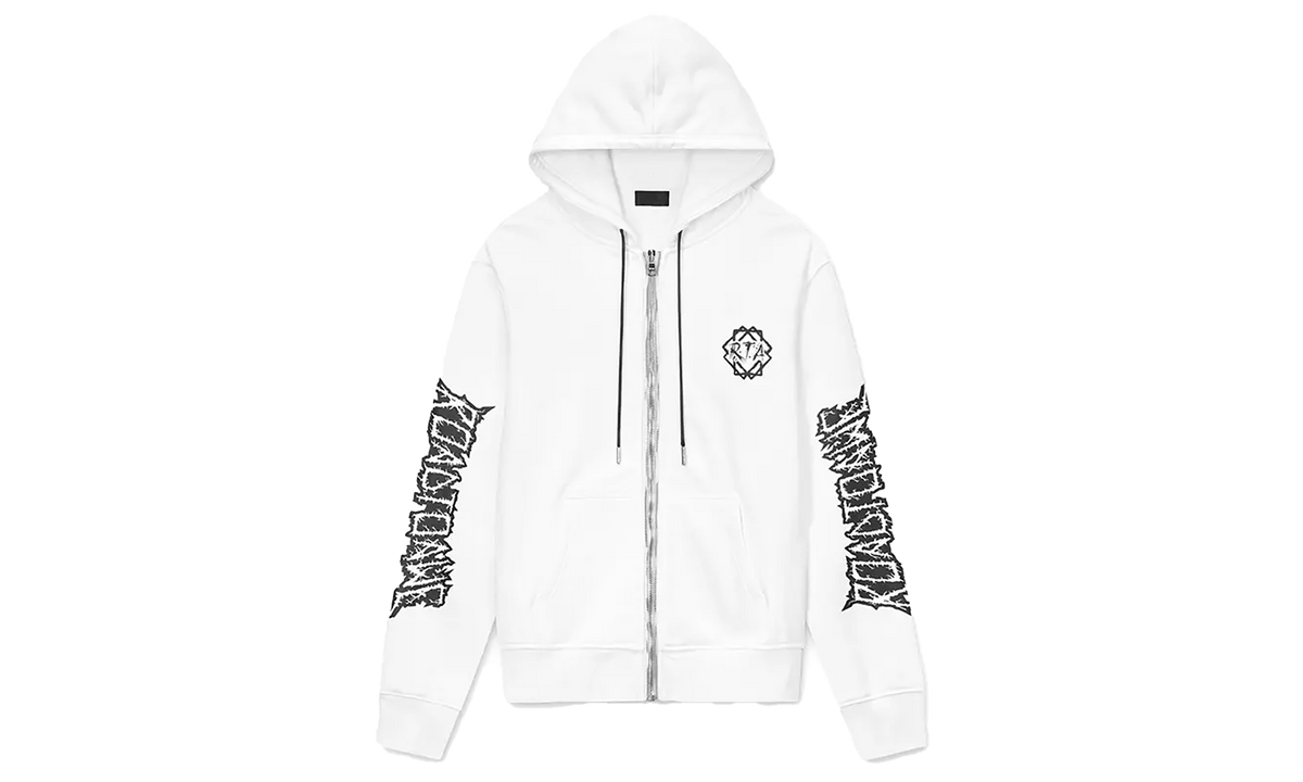 Rta Floyd Zip Up Hoodie "White Metal Road To Awe" MLFQK909 T2009WTMR
