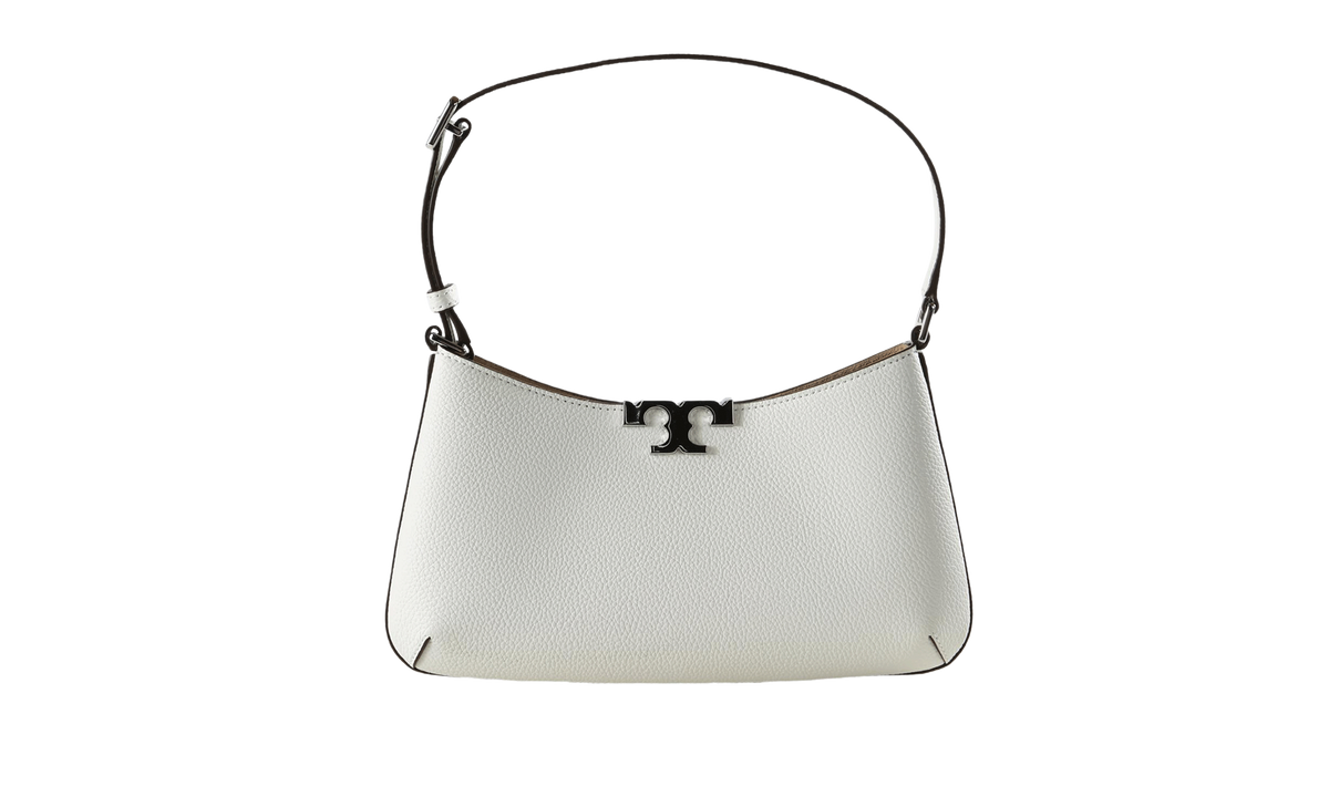 Tory Burch Eleanor Soft Slim Shoulder Bag "Bianco" 174850 100