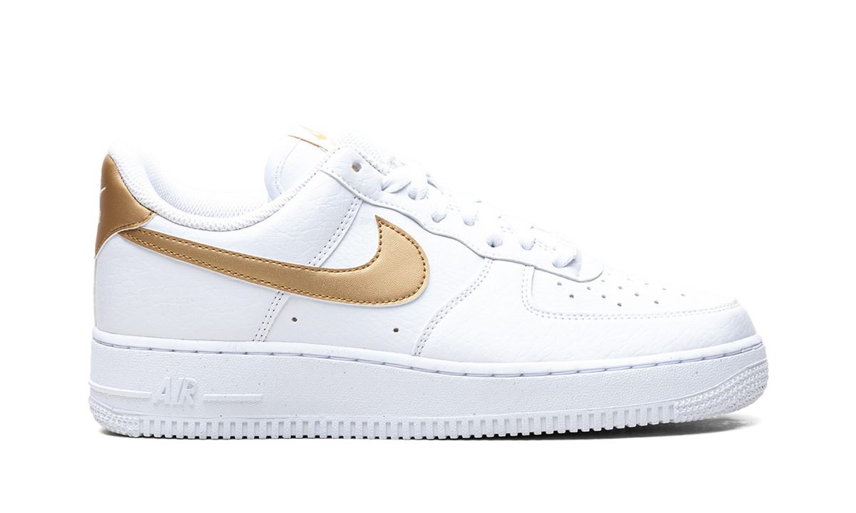 Nike Air Force 1 Low '07 Next Nature Wmns "White / Metallic Gold" DC9486 114
