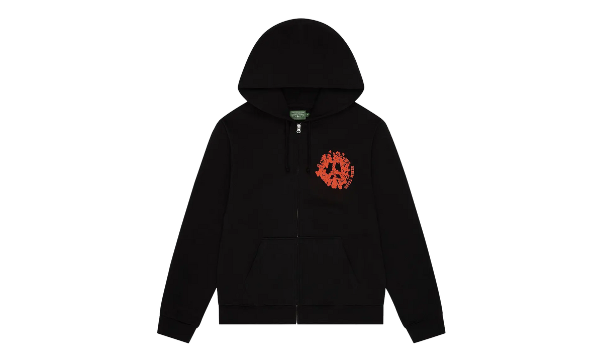 Denim Tears Denim U Zip Hoodie "Black" DT417