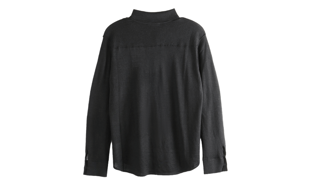 The Row Nafari Buttoned Shirt WMNS "Black" 10702 Y876 BLK