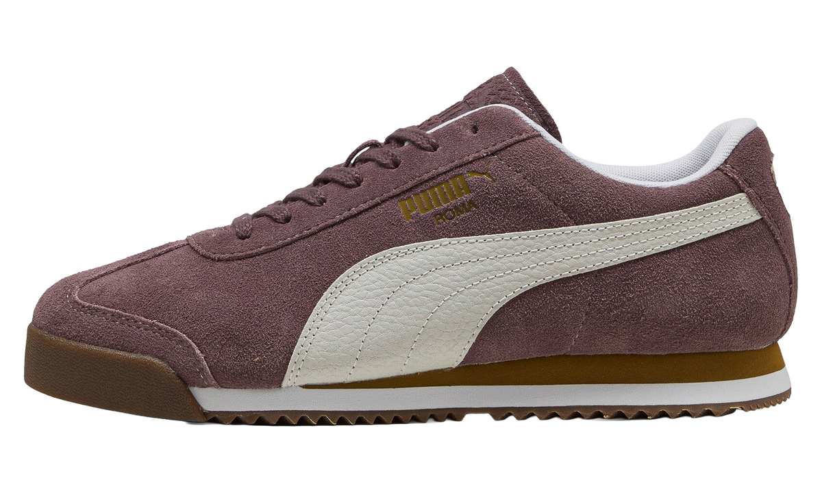 PUMA Roma Suede "Raisin White" 398635 11
