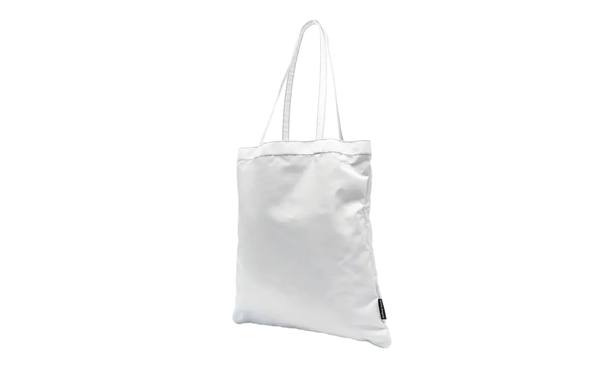 Palm Angels I Love PA Silver Shopping Tote Bag "Grey" PMNA067S23FAB0010384