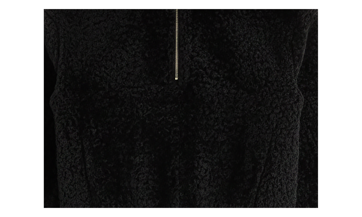 Kith Devyn Shearling Jacket WMNS "Black" KHW010124 001