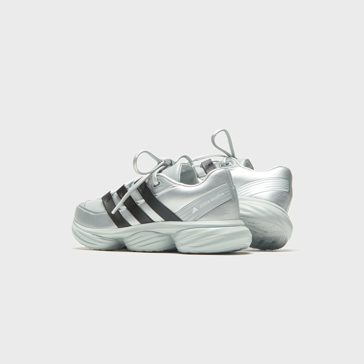 adidas x Entire Studios Lightblaze POD - Matte Silver / Silver Metallic / Core Black