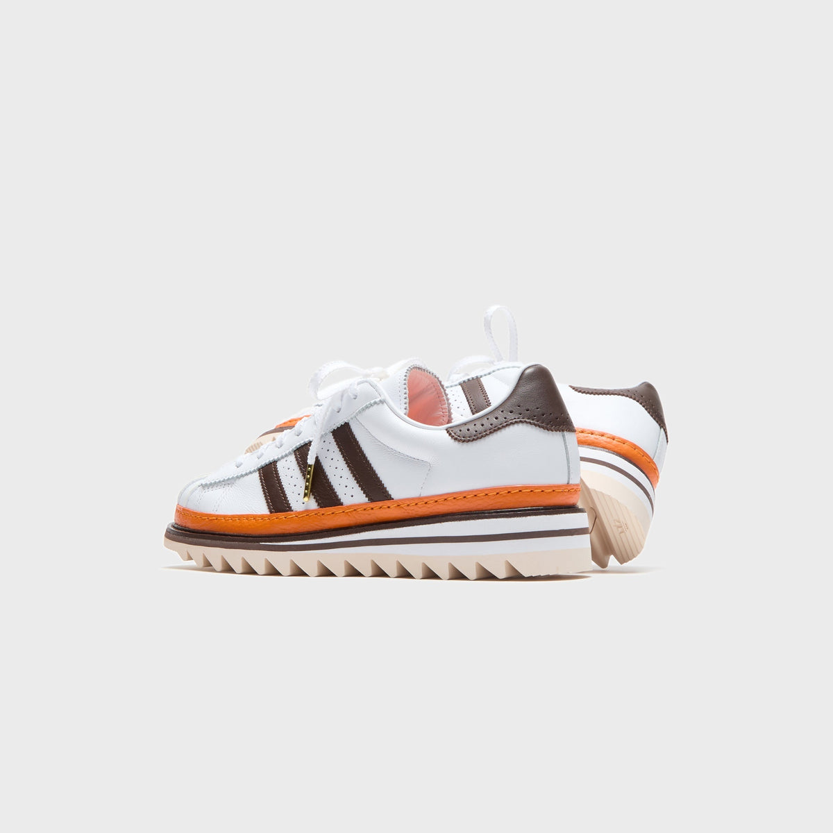 adidas x CLOT Superstar - Cloud White / Coffee / Unity Orange