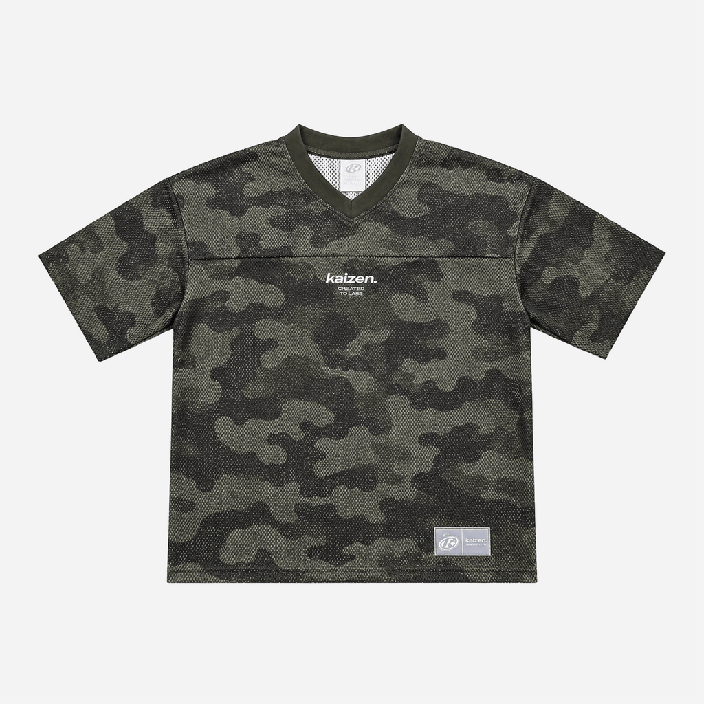 KAIZEN MARKET CAMO MESH JERSEY