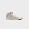 Jordan Air Jordan 1 Mid SE - Phantom / Gum Dark Brown / University Red / Sail