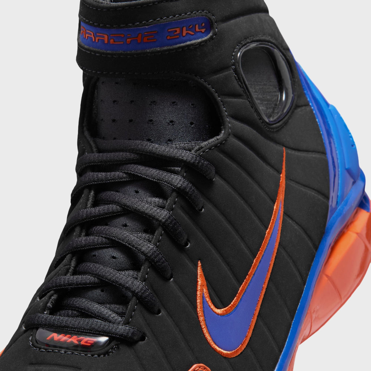 Nike Air Zoom Huarache 2K4 - Black / Varsity Royal / Safety Orange