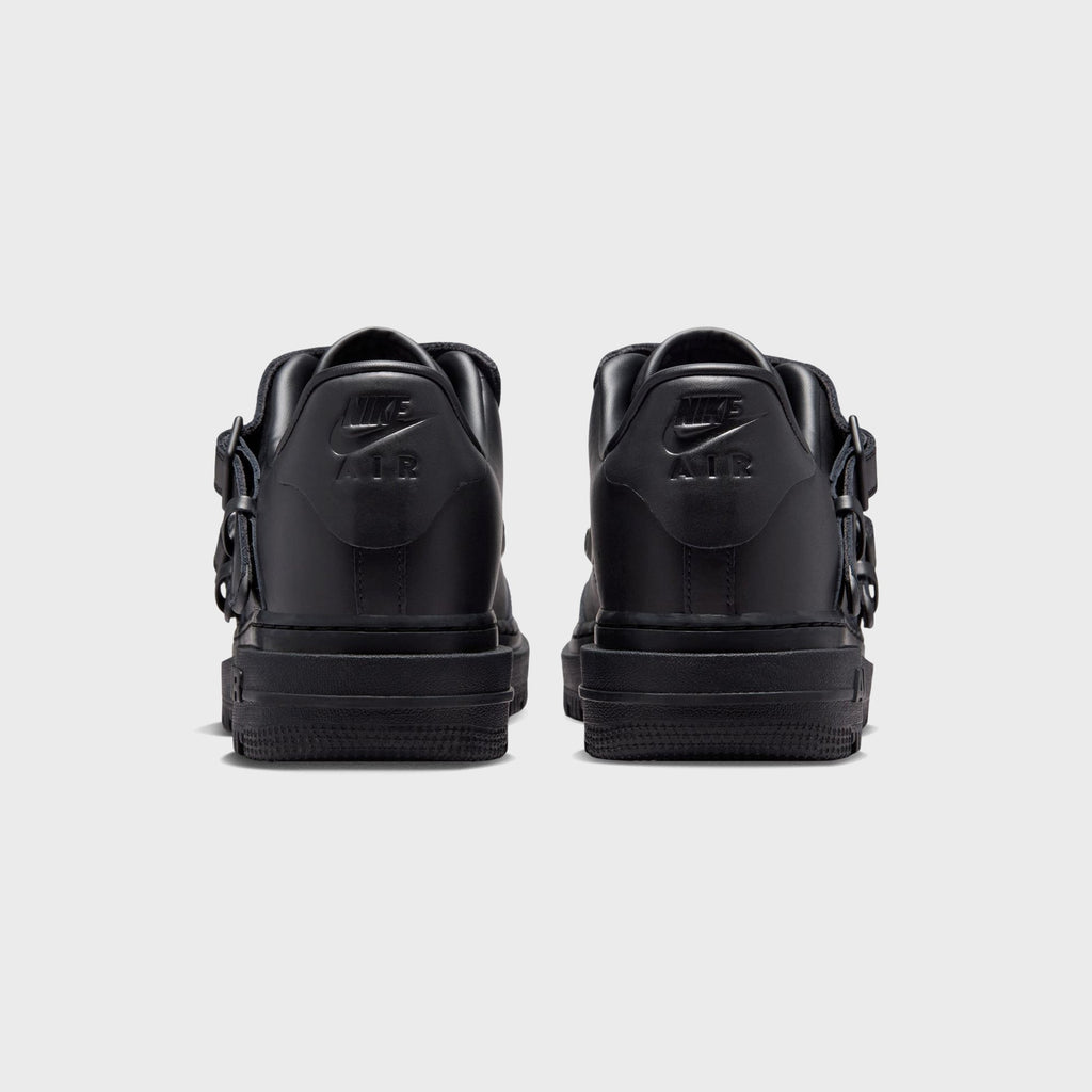 Nike Air Force 1 Low Luxe - Black / Metallic Silver / Anthracite