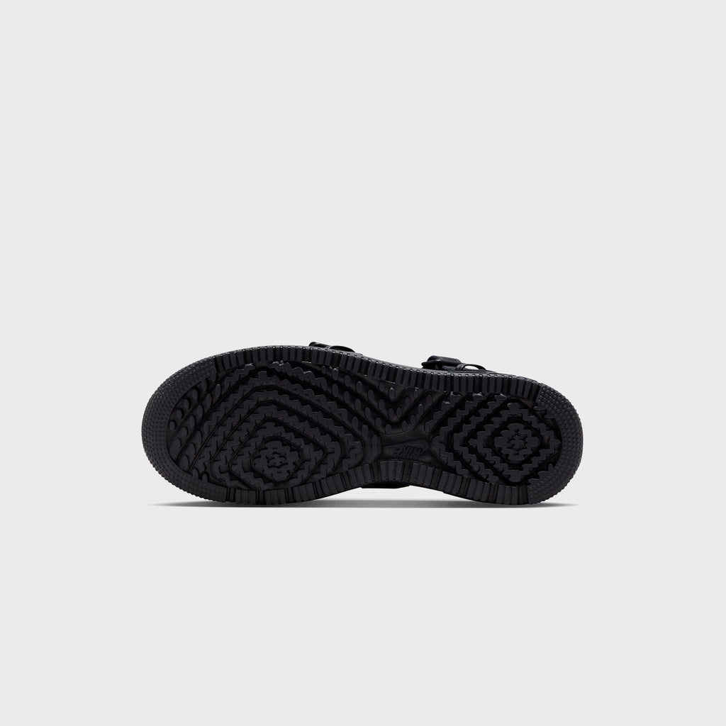 Nike Air Force 1 Low Luxe - Black / Metallic Silver / Anthracite