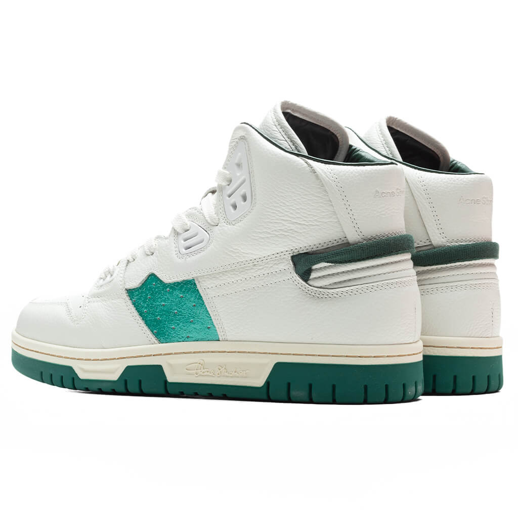 Acne Studios 08STHLM High Pop - White/Green