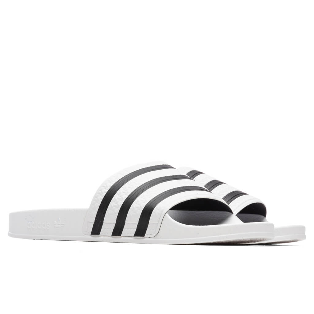 Adidas Originals Adilette Slides - White/Black