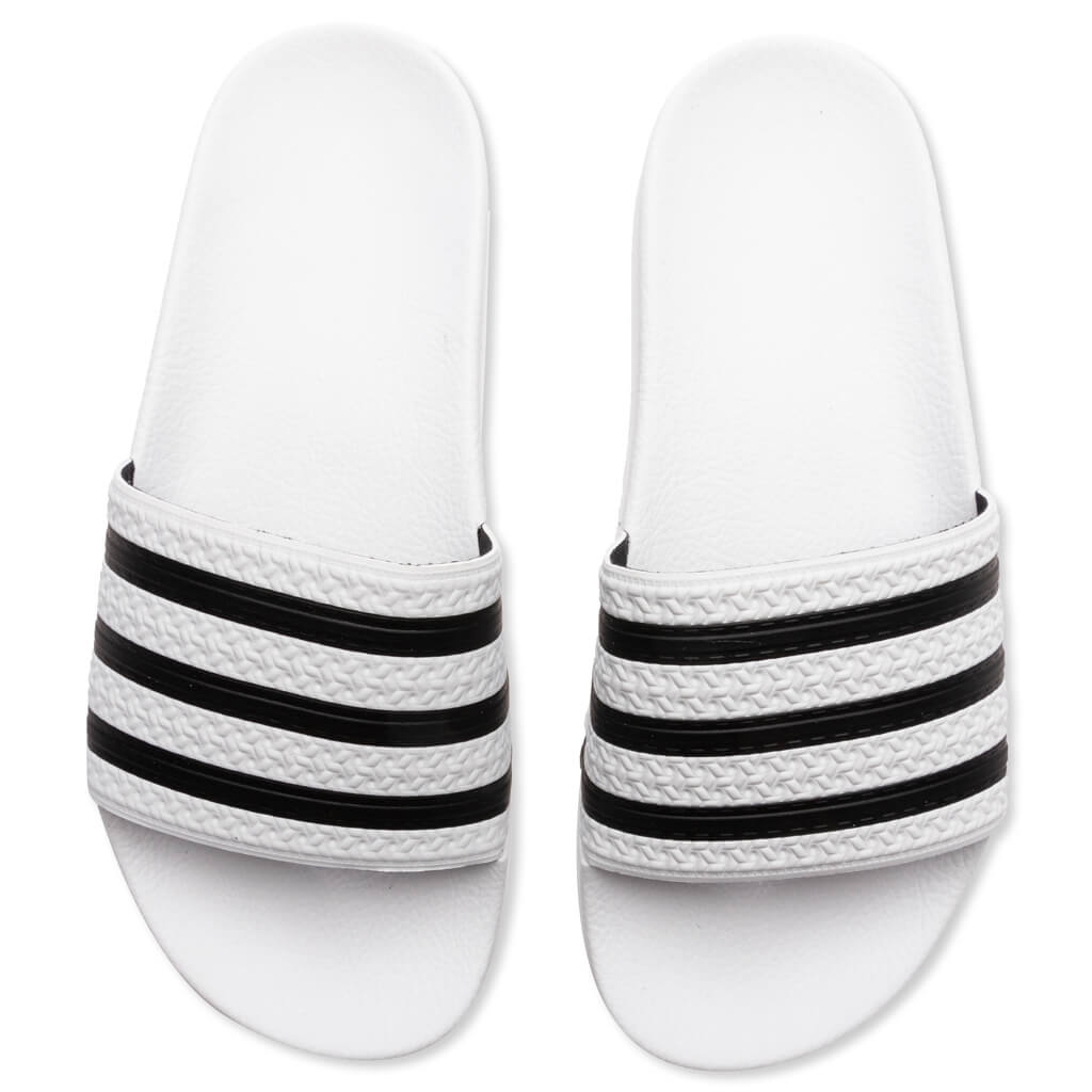 Adidas Originals Adilette Slides - White/Black