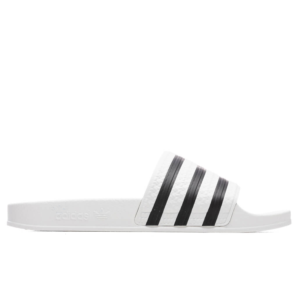 Adidas Originals Adilette Slides - White/Black
