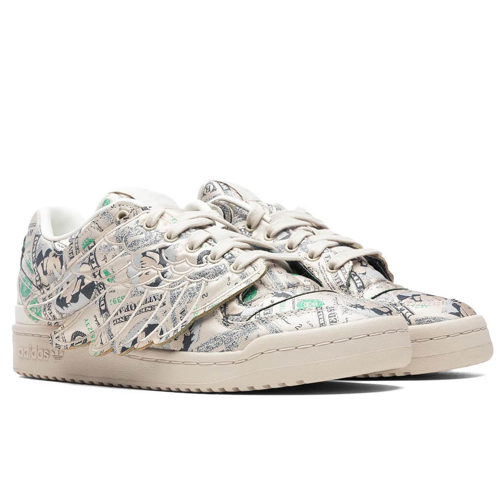 adidas Originals x Jeremy Scott Forum Wings Low Money - Clear Brown