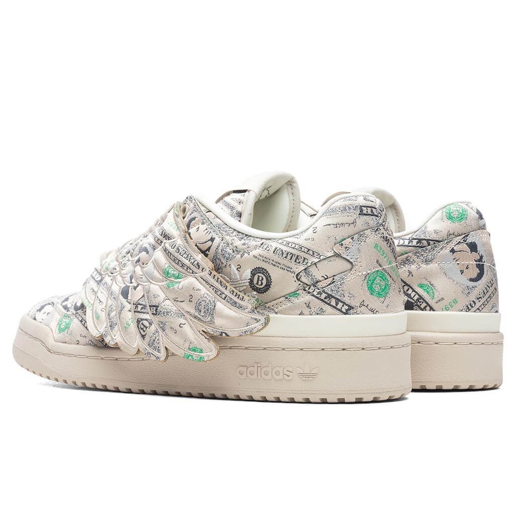 adidas Originals x Jeremy Scott Forum Wings Low Money - Clear Brown