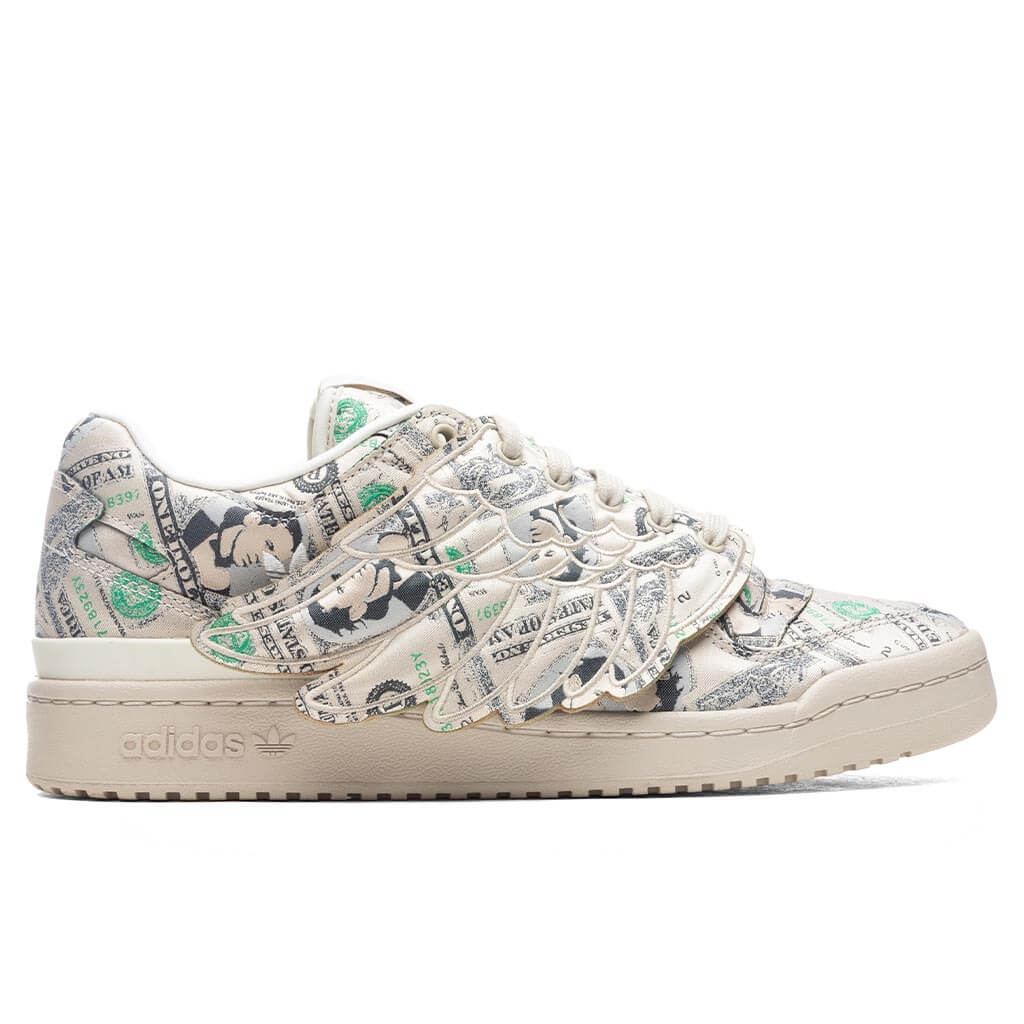 adidas Originals x Jeremy Scott Forum Wings Low Money - Clear Brown