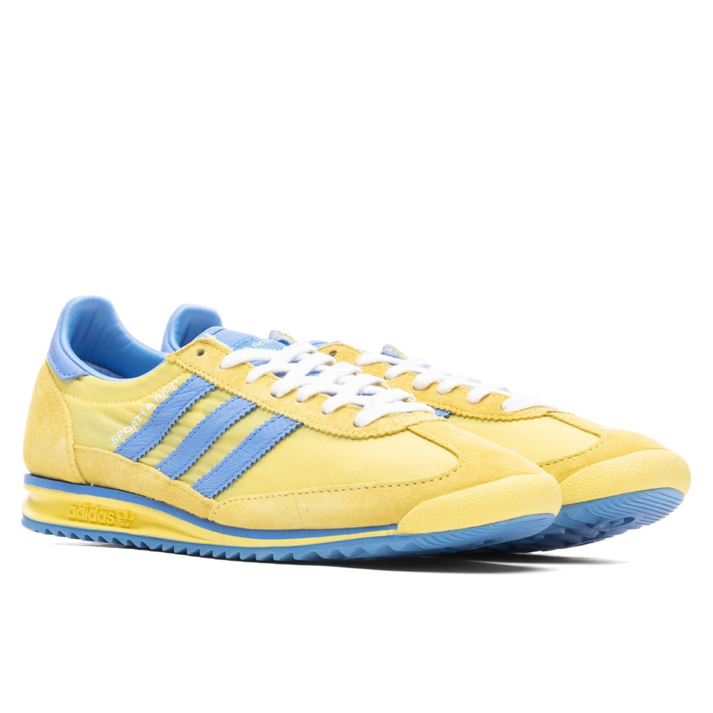 adidas Originals x Sporty & Rich SL72 Women's - Light Yellow/Real Blue/White