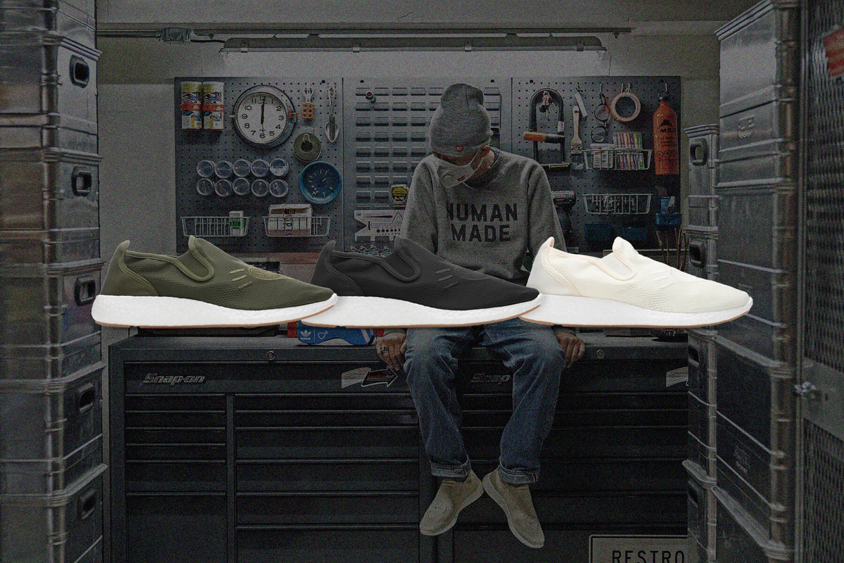 adidas Originals x Human Made Slipon Pure - Green