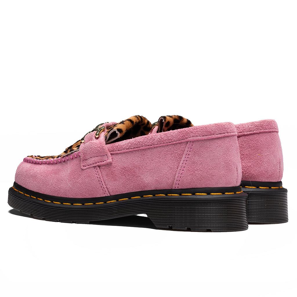 Dr. Martens Adrian Bone Snaffle - Fondant Pink/Archive Leopard
