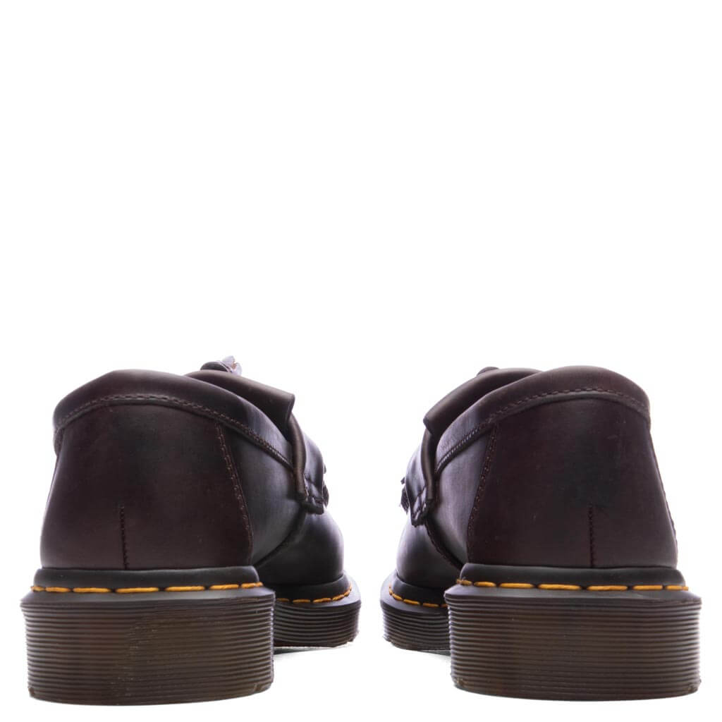 Dr. Martens Adrian Loafers - Dark Brown Crazy Horse