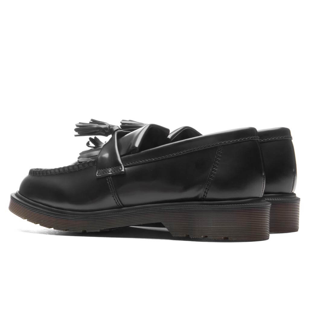 Dr. Martens Adrian Smooth Leather Tassel Loafer - Black