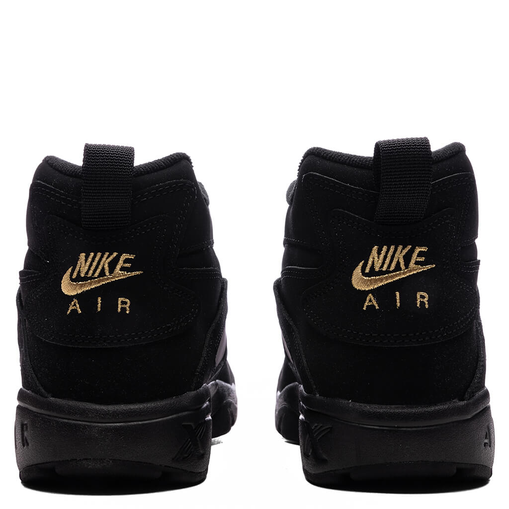 Nike Air Diamond Turf 'Ravens' - Black/White/Club Purple/Metallic Gold