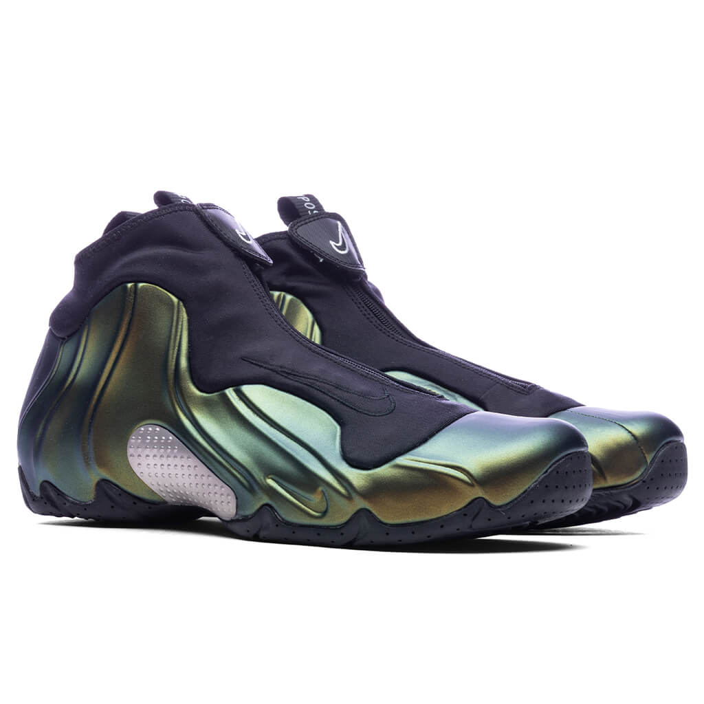 Nike Air Flightposite QS - Metallic Gold/Black/Metallic Silver