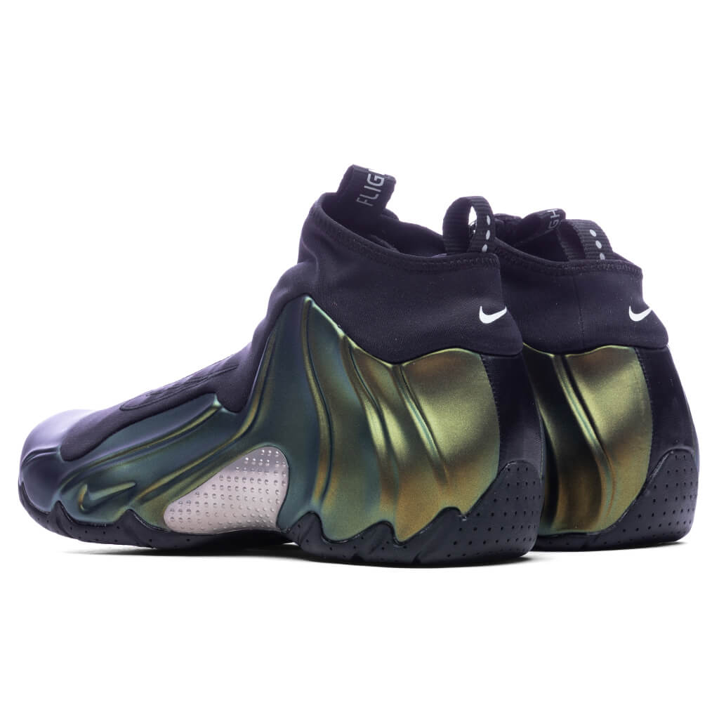 Nike Air Flightposite QS - Metallic Gold/Black/Metallic Silver