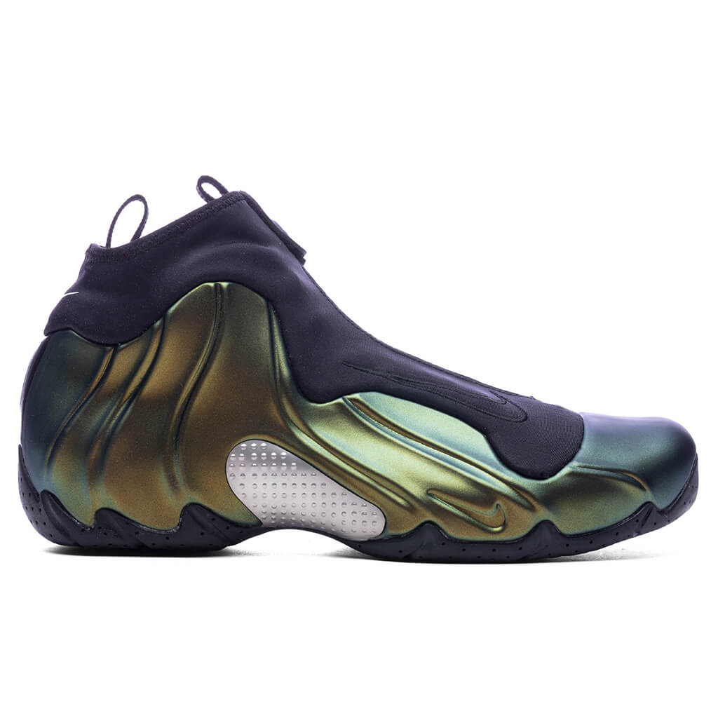 Nike Air Flightposite QS - Metallic Gold/Black/Metallic Silver