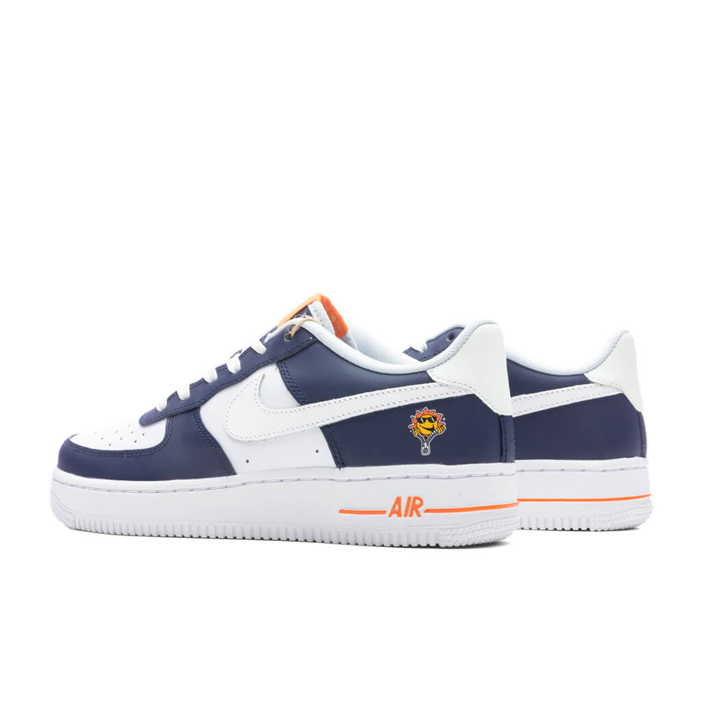 Nike Air Force 1 Low LV8 BG (GS) - Midnight Navy/White/Blue Tint