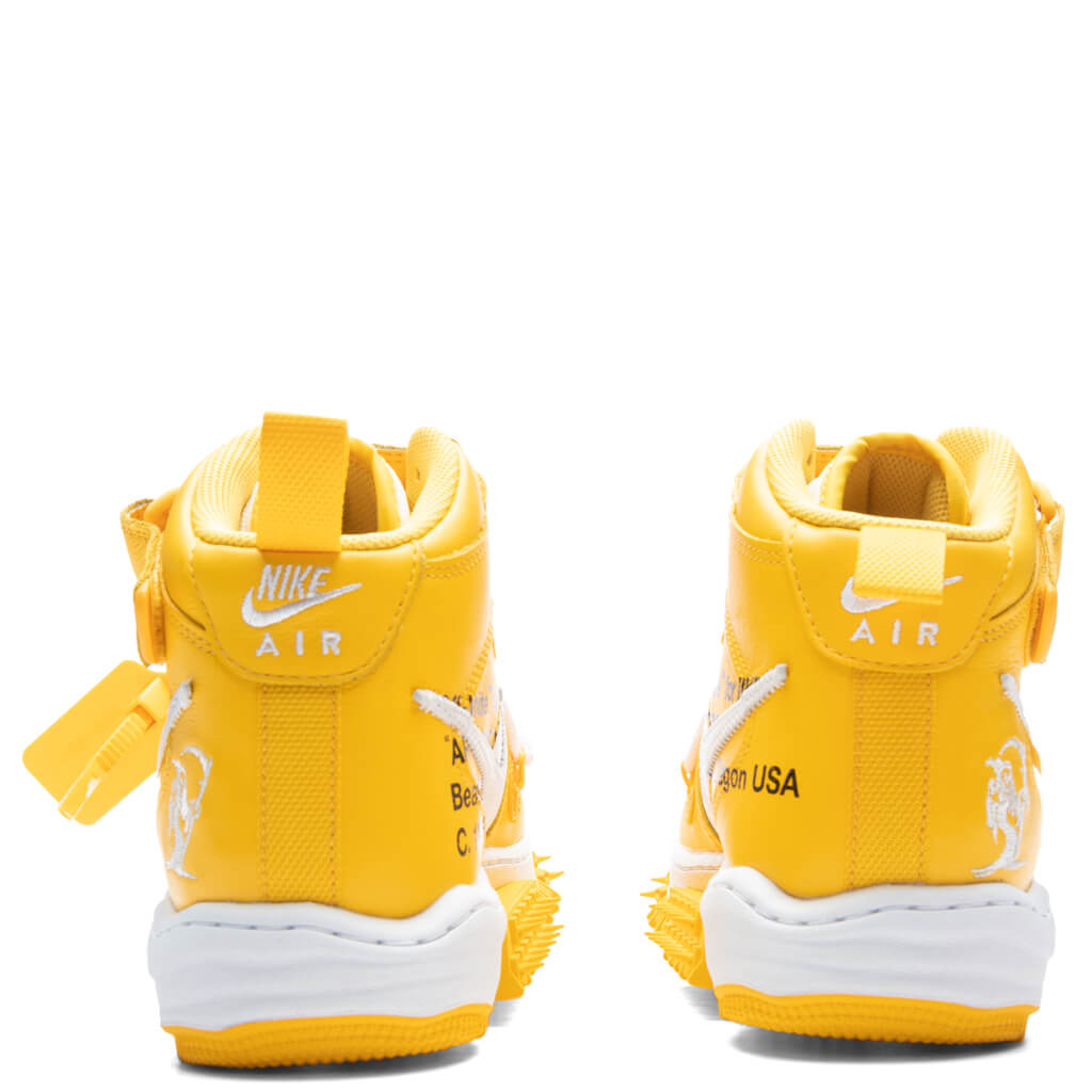 Nike Air Force 1 Mid x Off-White - White/Varsity Maize