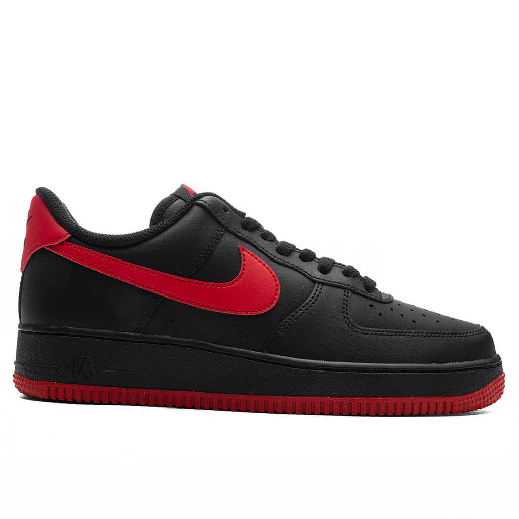 Nike Air Force 1 '07 - Black/University Red/Black