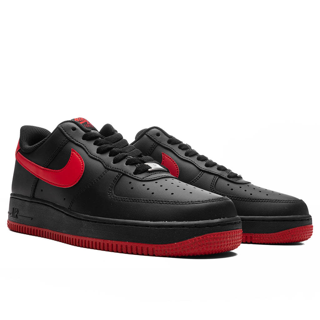 Nike Air Force 1 '07 - Black/University Red/Black