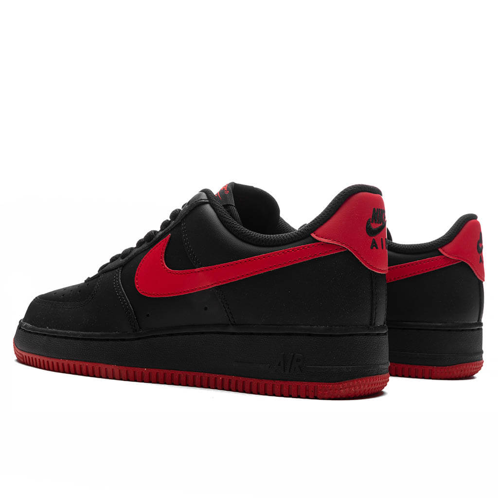 Nike Air Force 1 '07 - Black/University Red/Black