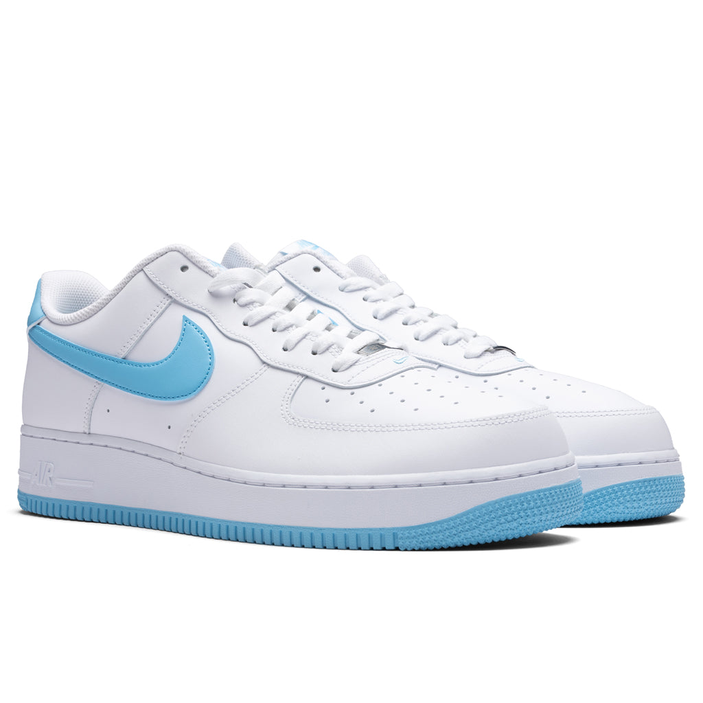 Nike Air Force 1 '07 - White/ Aquarius Blue/White