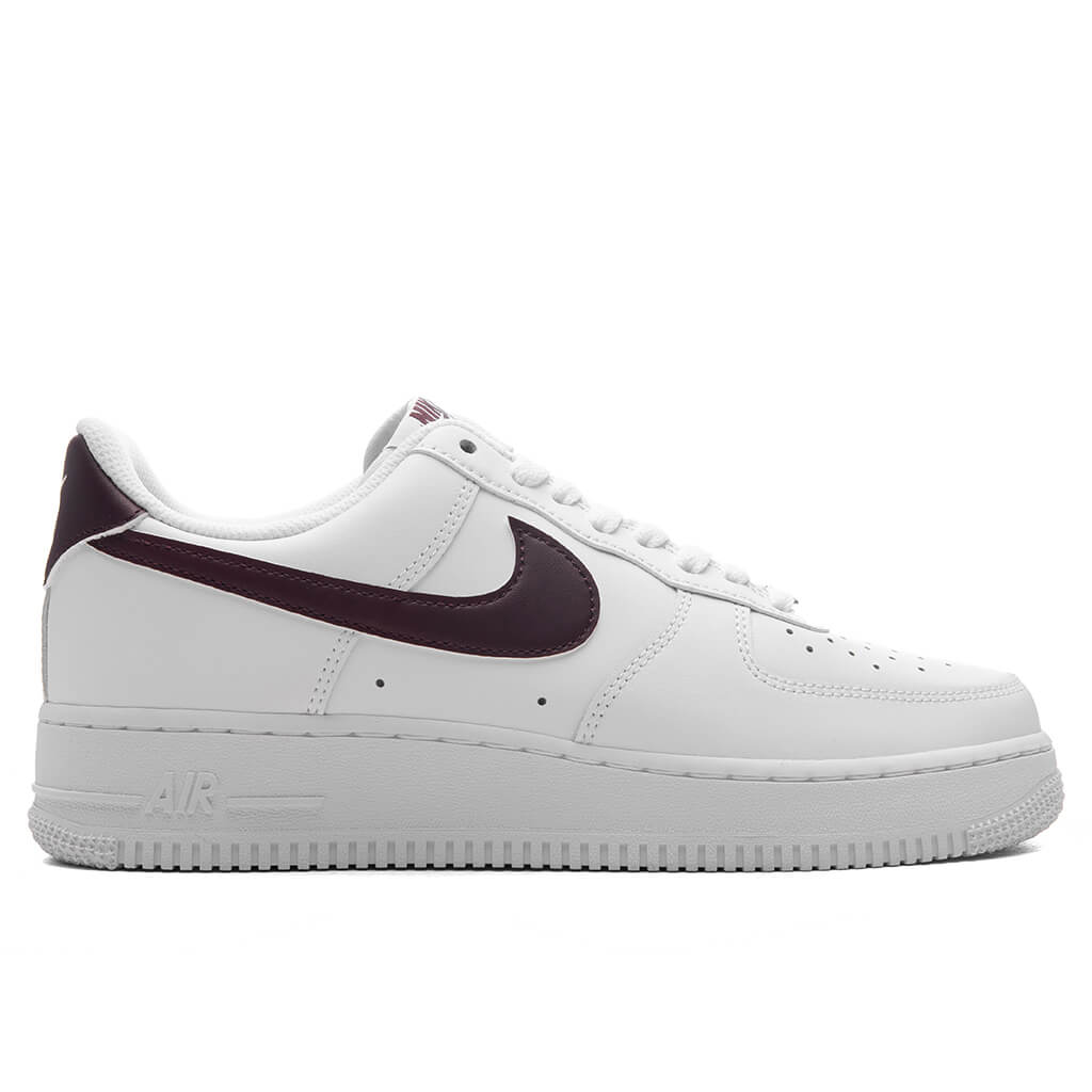 Nike Air Force 1 '07 - White/Burgundy Crush