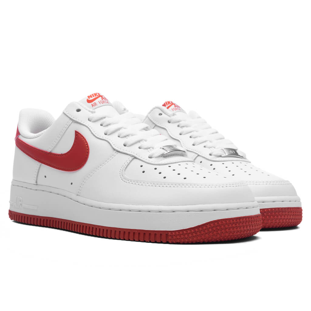 Nike Air Force 1 '07 - White/Dragon Red/White