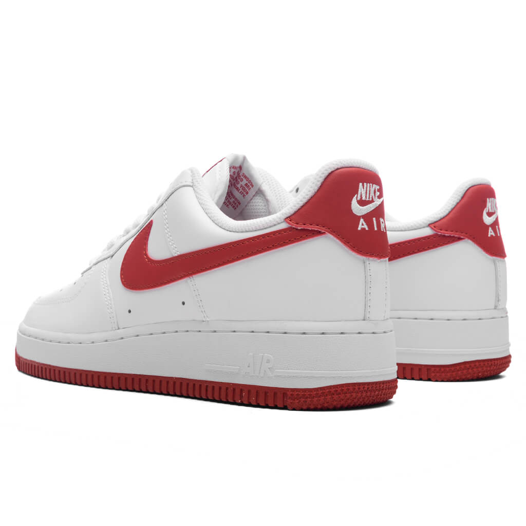 Nike Air Force 1 '07 - White/Dragon Red/White