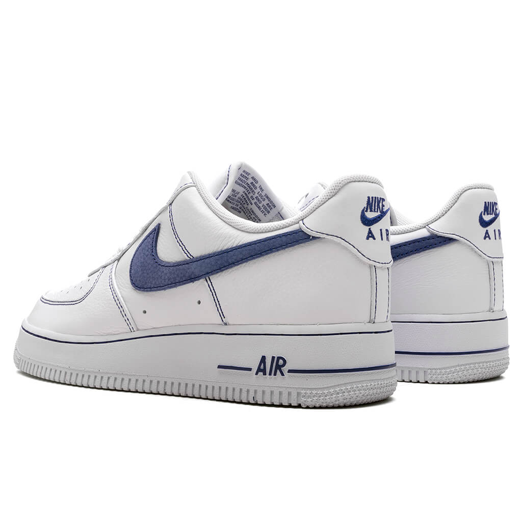 Nike Air Force 1 '07 LV8 - White/Deep Royal Blue