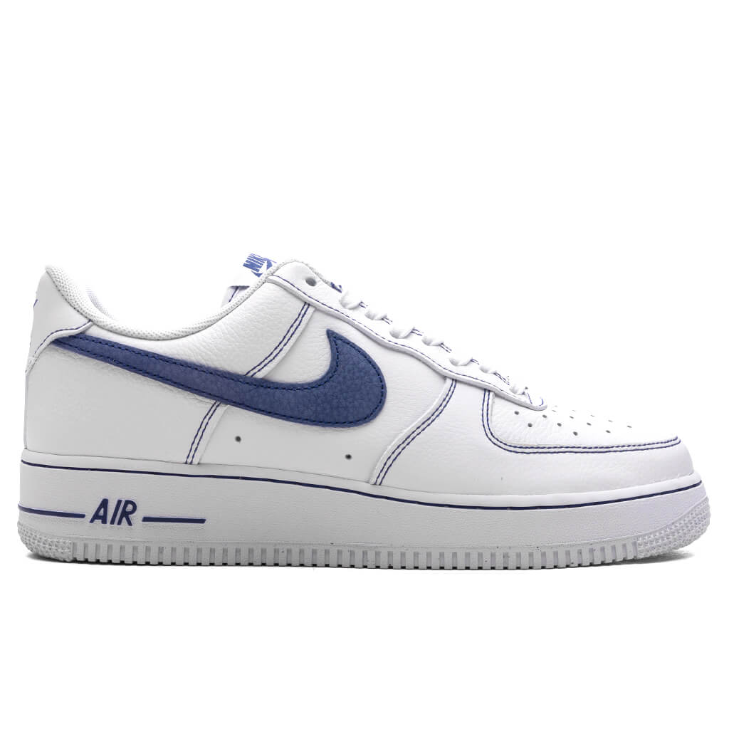 Nike Air Force 1 '07 LV8 - White/Deep Royal Blue
