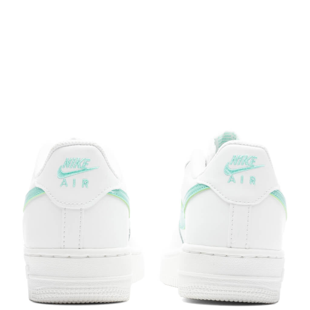 Nike Air Force 1 (GS) - Summit White/Emerald Rise